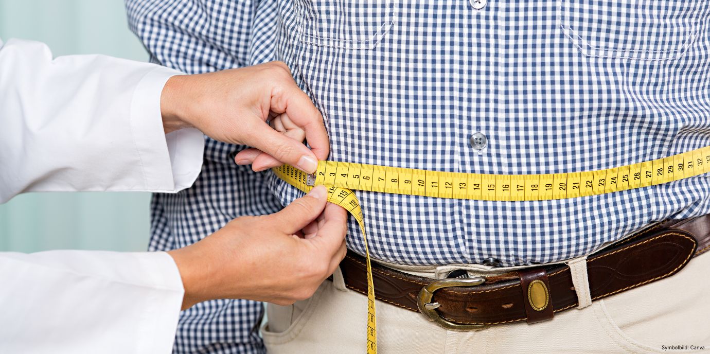 Taillenumfang ist bei Männern noch aussagekräftiger für übergewichtsbedingtes Krebsrisiko als der BMI