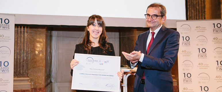 Molekularbiologin Alessia Masuccio erhält renommiertes Stipendium