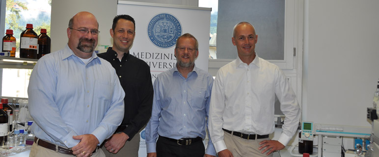 Hoher Besuch an der Medizinischen Universität Innsbruck: FBI meets GMI
