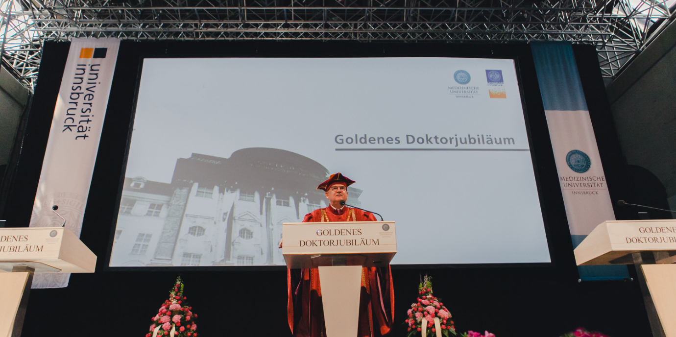 Feier des Doktorjubiläums nach 50 und 51 Jahren