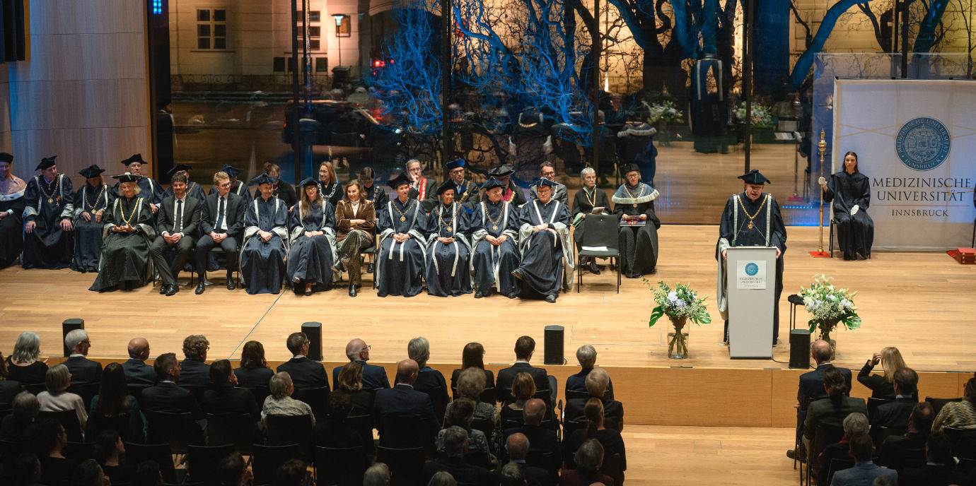 Festliche Inauguration an der Medizinischen Universität Innsbruck