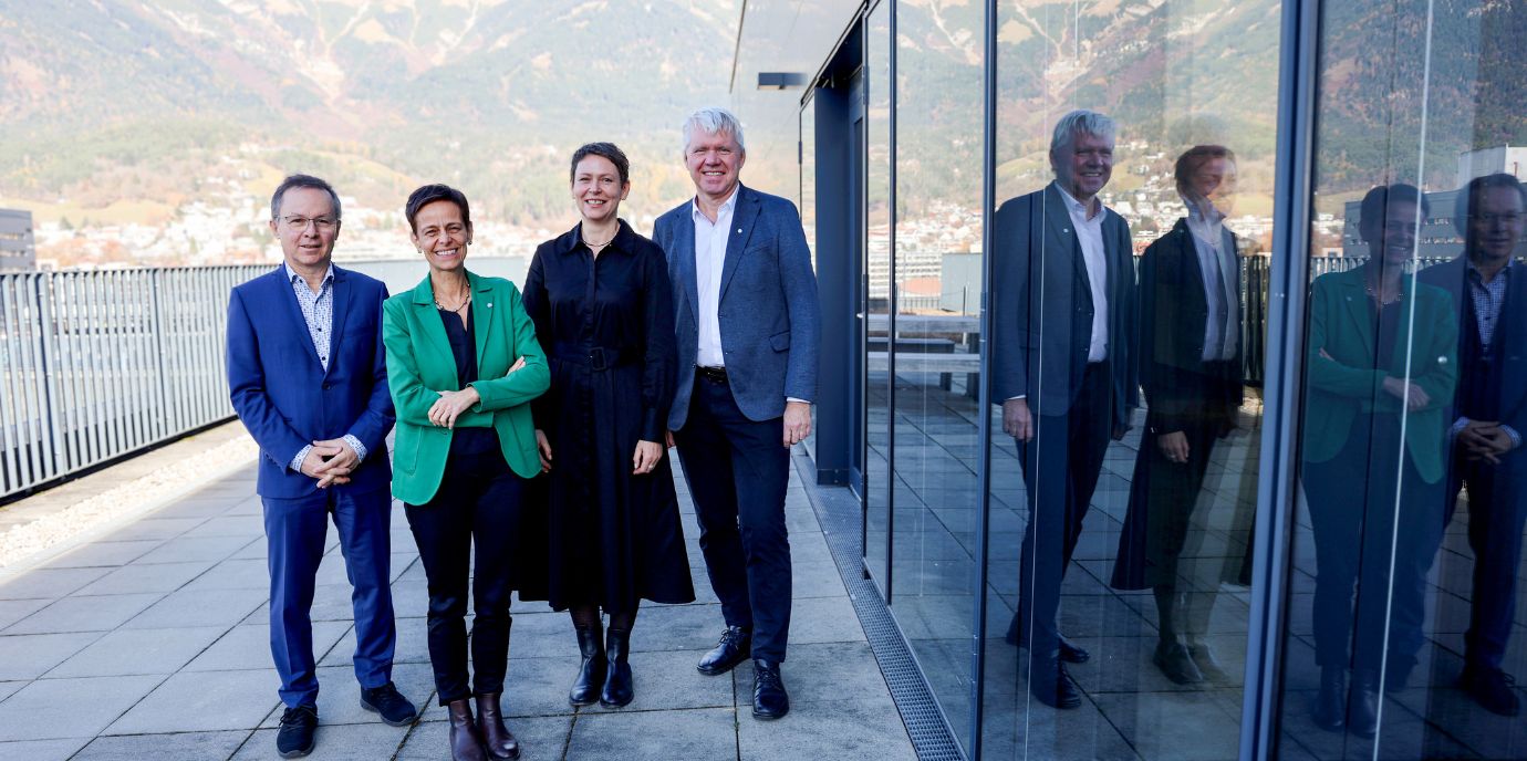 Neues Rektoratsteam der Medizin Uni Innsbruck setzt auf Zukunftsthemen wie KI und Digitalisierung