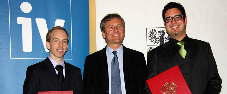 Eduard-Wallnöfer-Preis für Georg Grünbacher und Oliver Nussbaumer