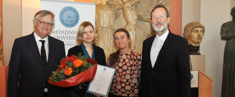 Otto Seibert Preis für Nachwuchsforscherin Judith Hagenbuchner
