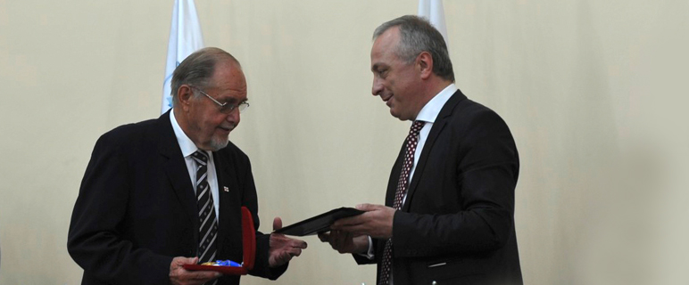 Hohe georgische Auszeichnung für Dr. Georg Sidoroff