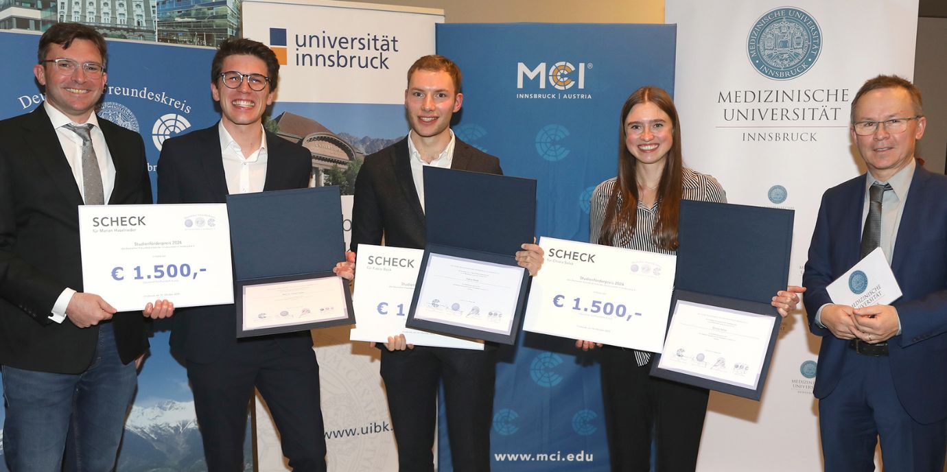 DFK-Studienförderpreis für drei Südtiroler:innen