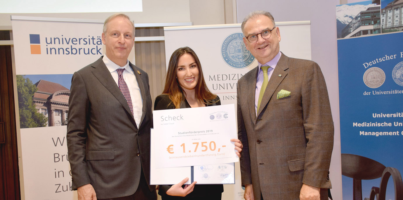 Studienförderpreis des Deutschen Freundeskreises für Isabel Zucal