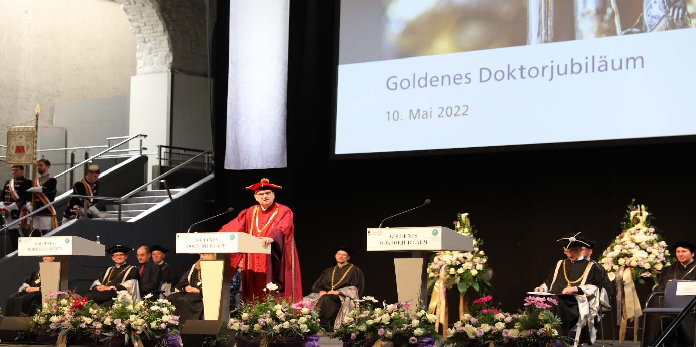 Feier des Doktorjubiläums nach 50 Jahren
