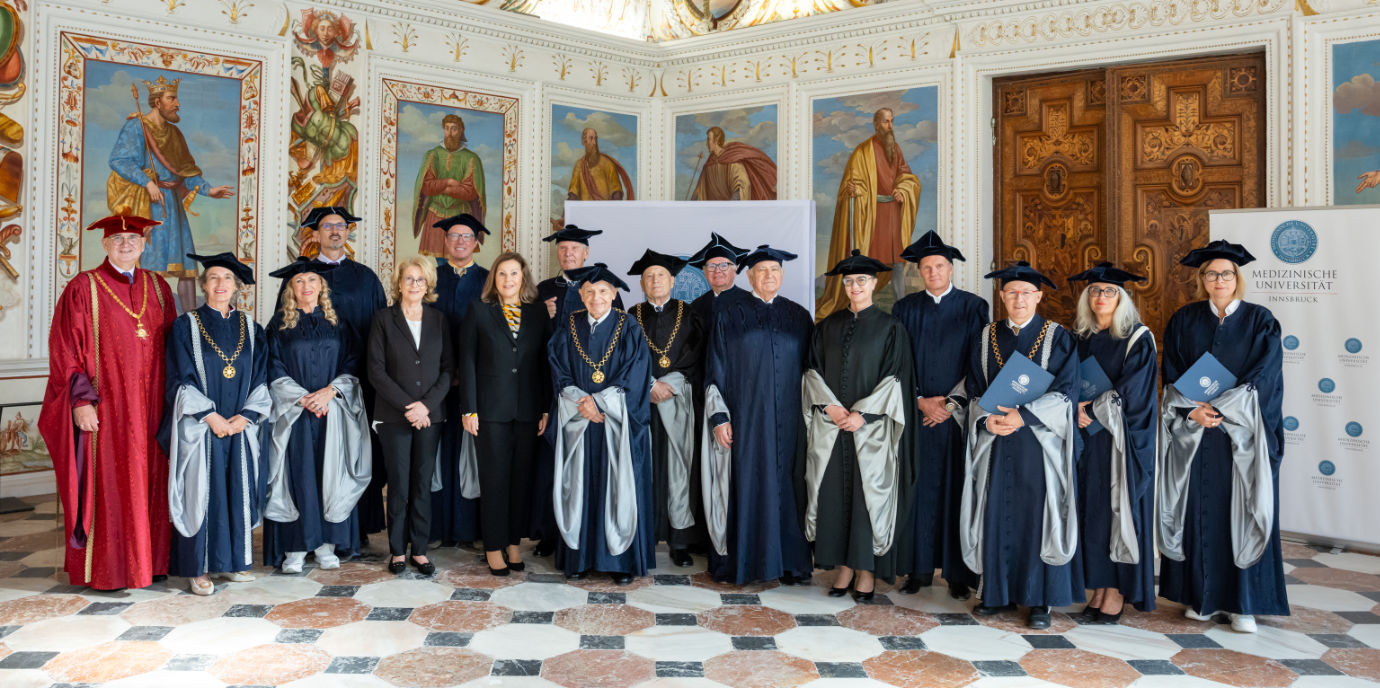 Großer Ehrungstag: Medizinische Universität Innsbruck würdigt besondere Verdienste