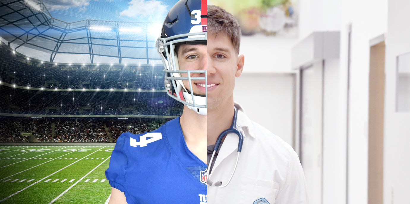 Football und Stethoskop: Medizinstudent Sandro Platzgummer