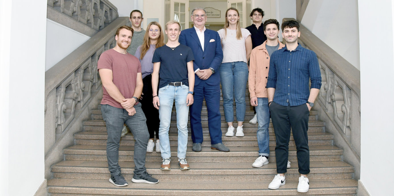 ÖH-Vertreter:innen besuchten Rektor Fleischhacker