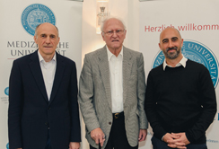 Formel 1 Team Chef Franz Tost zu Gast an der Medizin Uni Innsbruck